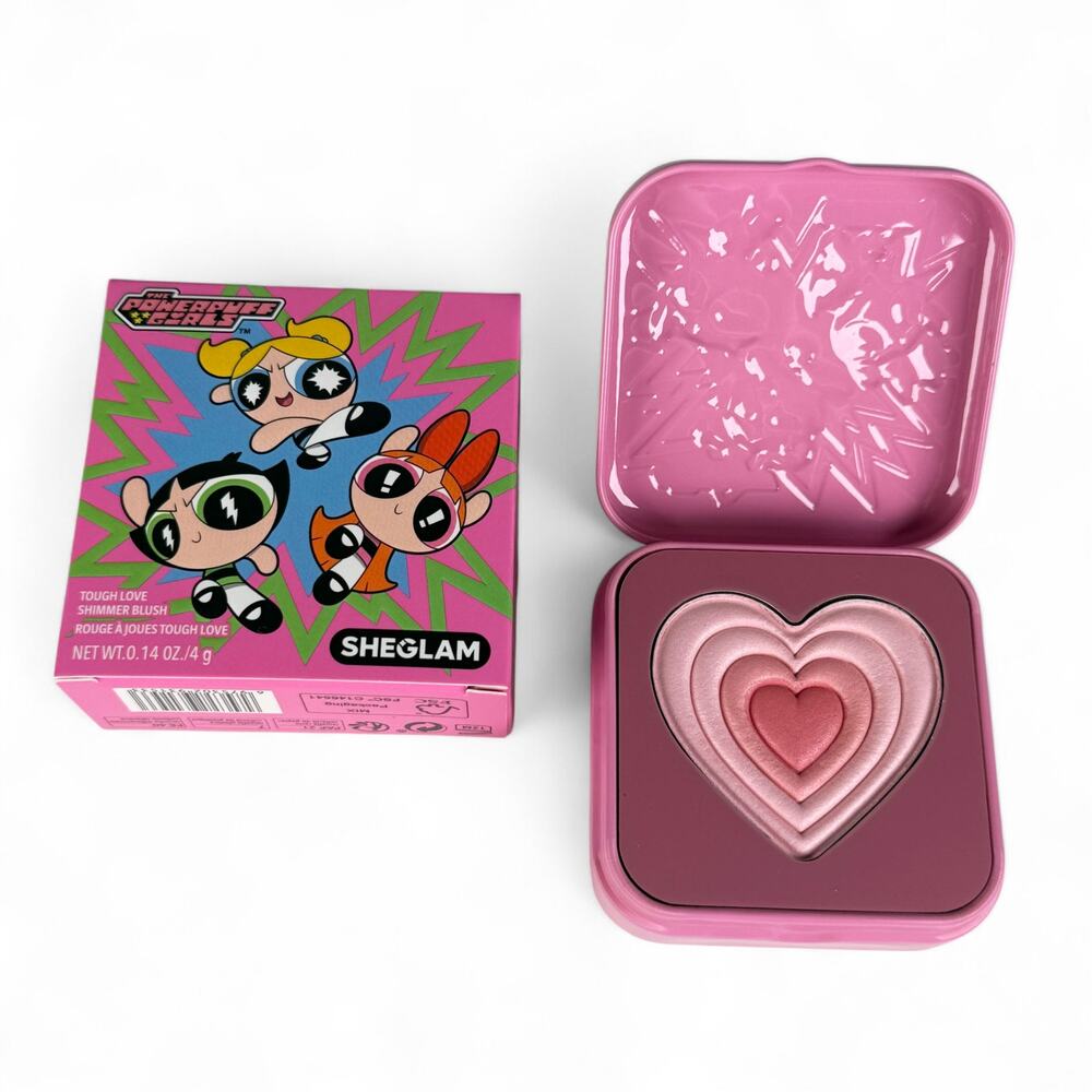 Powerpuff Girls Tough Love Shimmer Blush Sheglam - Picture 3 of 6